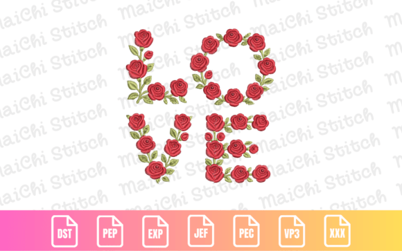 Download Rose Floral Lettering 1 - Premium Resources
