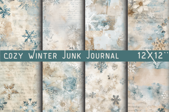 Download Cozy Winter Junk Journal Background - Junk journal background Collection