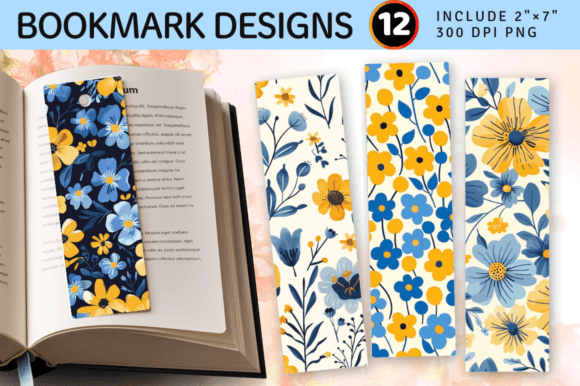 Download Yellow &amp; Blue Cute Flowers PNG Bookmark - Cute flowers png Collection