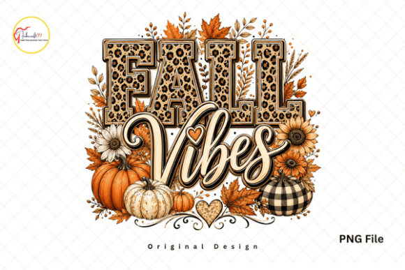 Download Rustic Leopard Print Fall Vibes PNG - Premium Resources