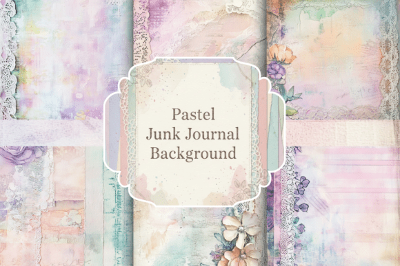 Download Pastel Junk Journal Background - Junk journal background Collection