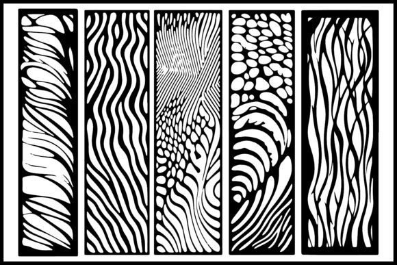 Download Modern Organic Laser Cut Panel Set - Organic Collection