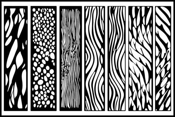 Download Modern Organic Laser Cut Panel Set - Organic Collection