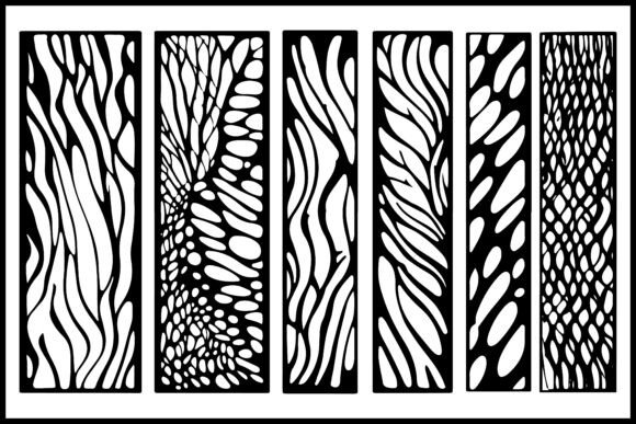 Download Modern Organic Laser Cut Panel Set - Organic Collection